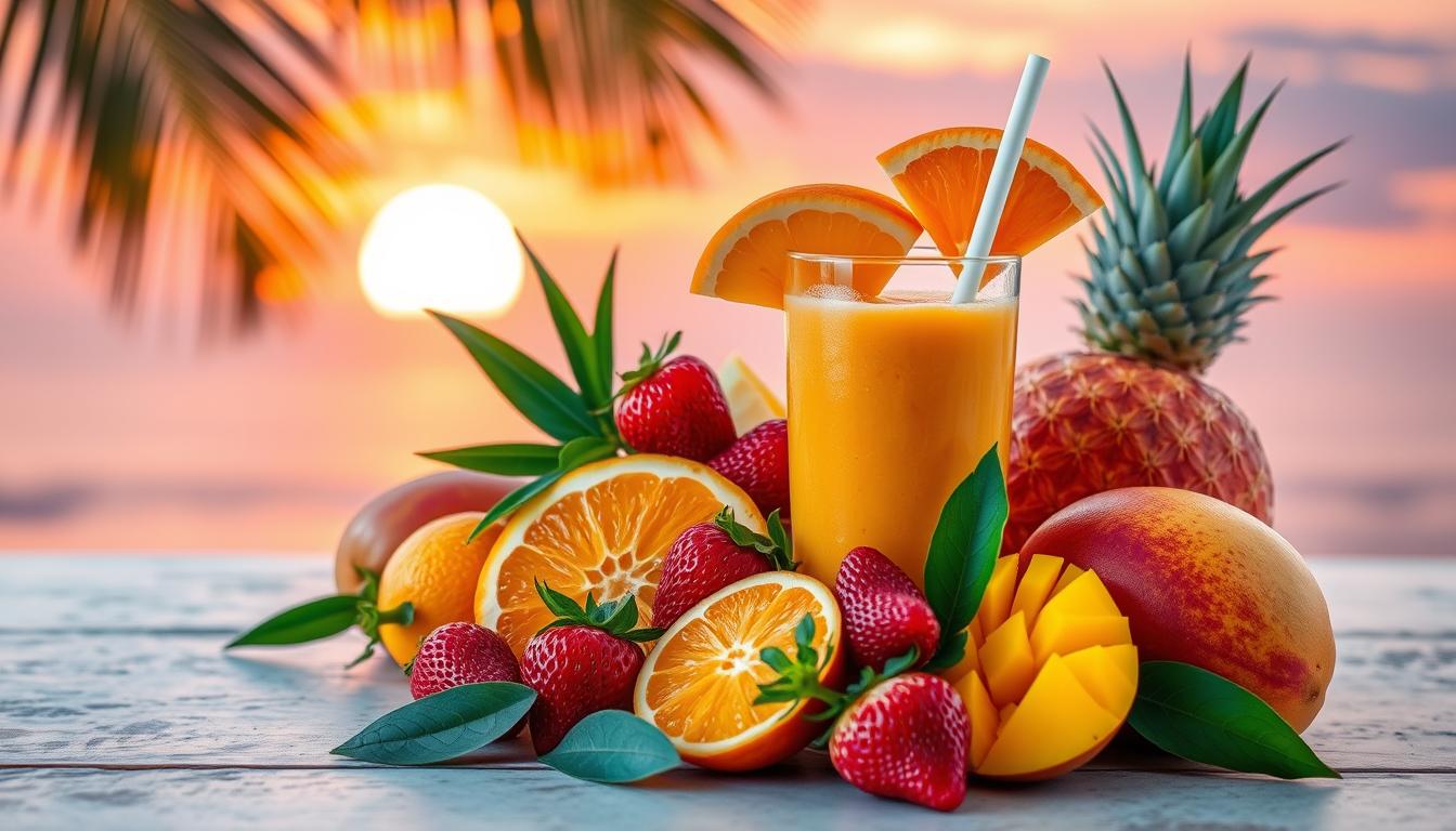 Best Tropical Smoothie Cafe Sunrise Sunset Recipe