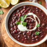 Delicious Purple Black Bean Soup Recipe for Dinner -  Easy Comfort Food